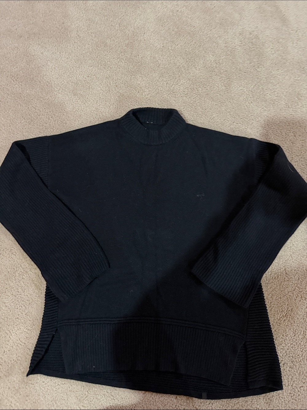 lululemon athletica Black Turtleneck Sweater
